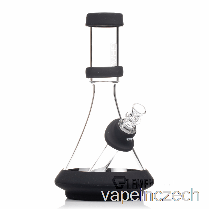 Grav Deco Kádinka V Silikonové čiré + černá Vape Bez Nikotinu